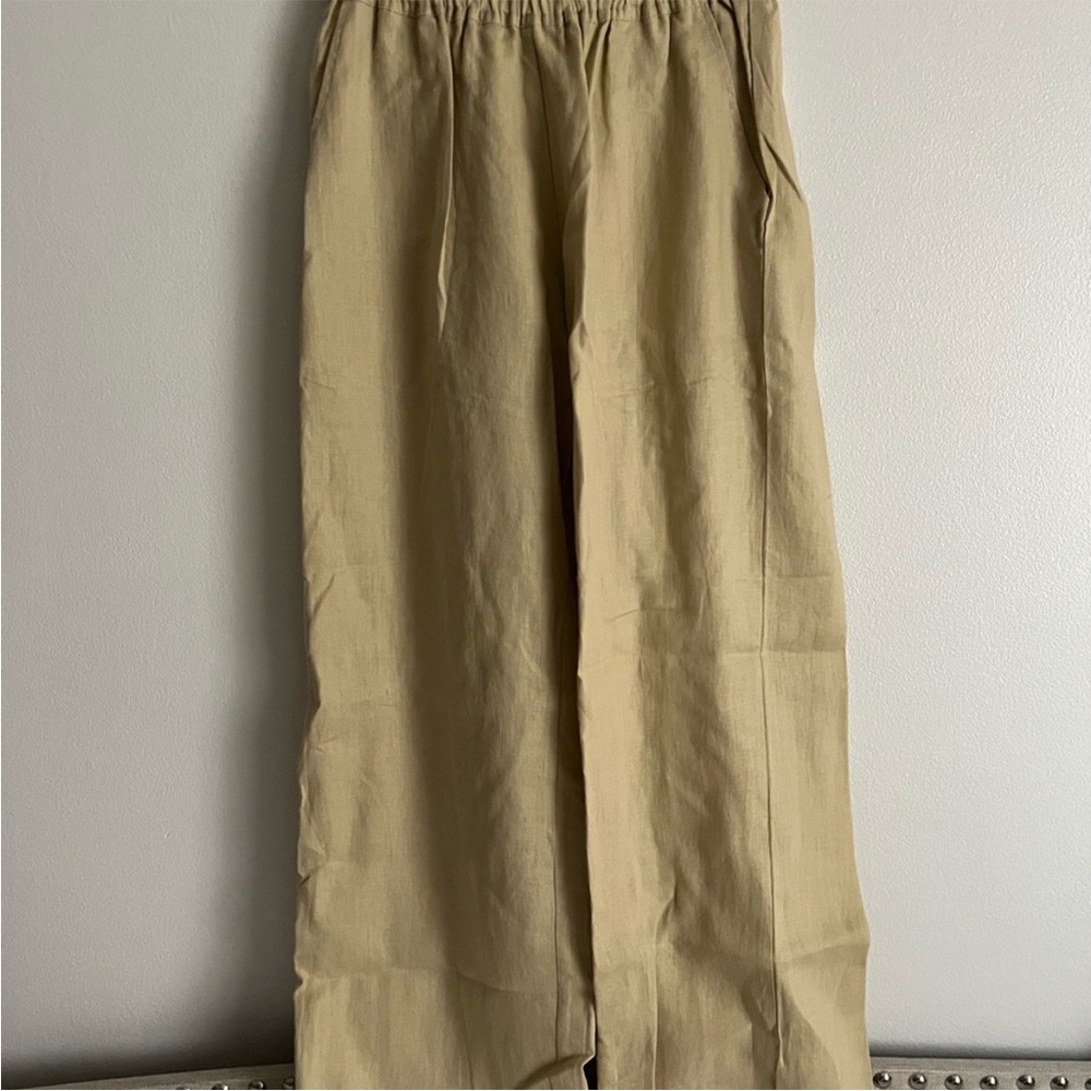Loose Linen Pants w/ Elastic Waistband (A 2nd Pair!)